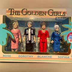 2016 UNOPENED! Funko Super 7 Reaction The Golden Girls Action Figure Set