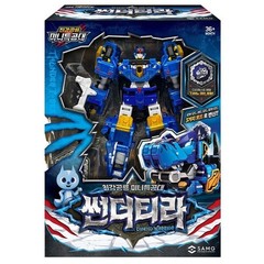 MINIFORCE DINOID WARRIOR THUNDER TYRA #01 INTEGRATION TRANSFORMER DINO ROBOT CAR