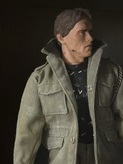 Rare Custom One OFF Arnold schwarzenegger No Hot Toys Terminator 1/6 Figure