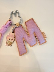 📌 Authentic THE MONSTERS Pin for Love Series, Letter Pendant, Letter M