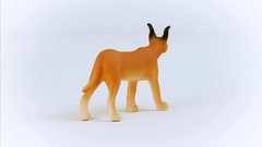 SCHLEICH 14867 Caracal Female Wild Life Toy Figurine for children aged 3-8 Years