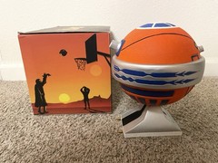 Kidrobot RJ K5 Astrofresh Basketball Droyd 8.5″ Resin Art Toy – Game Ball Ed.