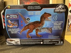Mattel Jurassic World Primal Attack Control N Conquer Carnotaurus NIB