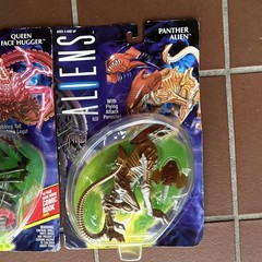 Kenner Aliens Action figure Lot Hive Wars 1998 & 1992 Alien queen Face /Panther