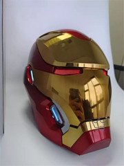Iron Man Mk50 Friday Helmet Autoking 1/1 Wearable Helmet Cosplay LED Gift