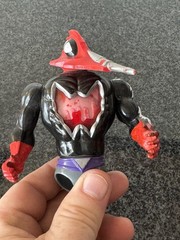 Lot of 2 He-Man 1984 Roboto and 1986 MOTU Mosquitor Figure Pump Works No Legs