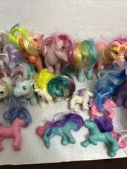 My Little Pony G1 80s 90s 2000s Huge Lot Of 31 Babies Adults Seahorse Miniatures