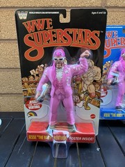 LJN WWE Jesse Body Ventura Black Card Chase MOC And Blue Target Exclusive Mattel