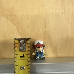 Vintage Tomy Pokemon Chibi Poke House Mini Figure 1” Human Trainer Ash Ketchum