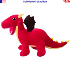 Dragon Plush Toy Soft Stuffed Animal Fantasy Dinosaur Kids Gift 24/32inch