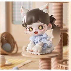 TNT SPACE Baby Zoraa Meow Cat Face Mini Series Blind Box Figure Toys Gift