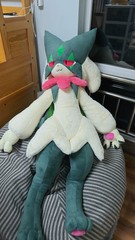 Refined 170cm Stuffed Toy Meowscarada Plushie Doll Anime Collect Decor Handmade