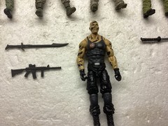 GI Joe Retaliation Roadblock and Other Action Figures Lot of 6.