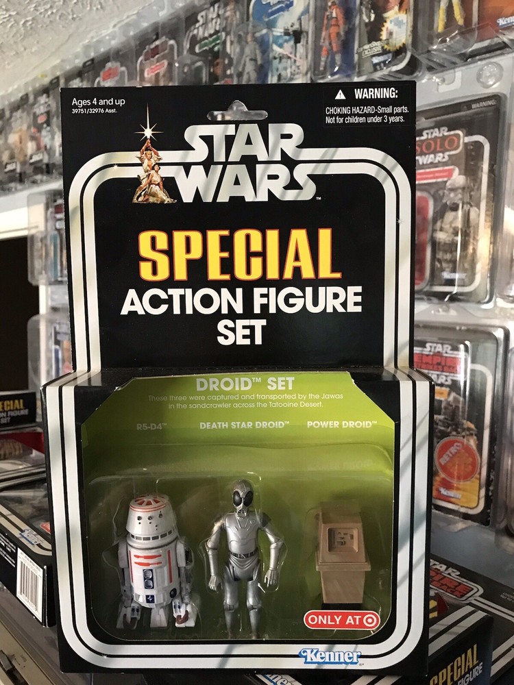 3 Figures Star Wars Special droid Action Figure Set Target Exclusive NEW!