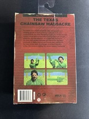 NECA Leatherface Atari Texas Chainsaw Massacre Video Game BOX ONLY No Figure