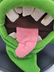 Vintage 1986 Kenner The REAL Ghostbusters Slimer (Green Ghost) Plush Puppet RARE