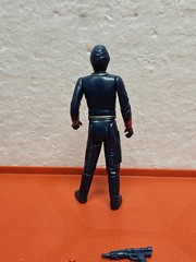 Star Wars 1980 Bespin Guard (Black) With Original Weapon From Kenner