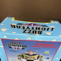 BUZZ LIGHTYEAR ULTIMATE TALK ACTION FIGURE VINTAGE NEW TOY STORY DISNEY THINKWAY