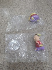 Bandai Crayon Shin Chan x Sanrio Narabundesu Gashapon BO & PUDDING DOG