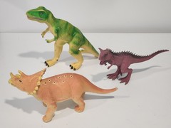 Huge Lot 100+ Dinosaur Toys Figures Dino T Rex Triceratops High Quality Bundle