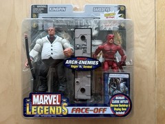 Marvel Legends Face-Off DAREDEVIL vs KINGPIN White Suit 2006 Toybiz NEW RARE
