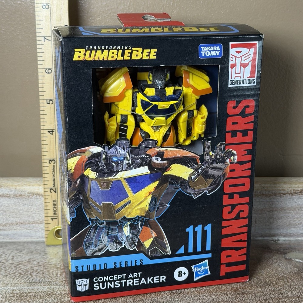 NEW Transformers Studio Series 111 Bumblebee Movie Concept Art Sunstreaker