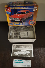 1967 Chevelle SS 396 1:25 AMT ERTL Model Kit NEW Unbuilt