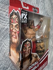 WWE Mattel Elite Royal Rumble Umaga Fatu Wrestling Figure WWF Sealed Package NEW