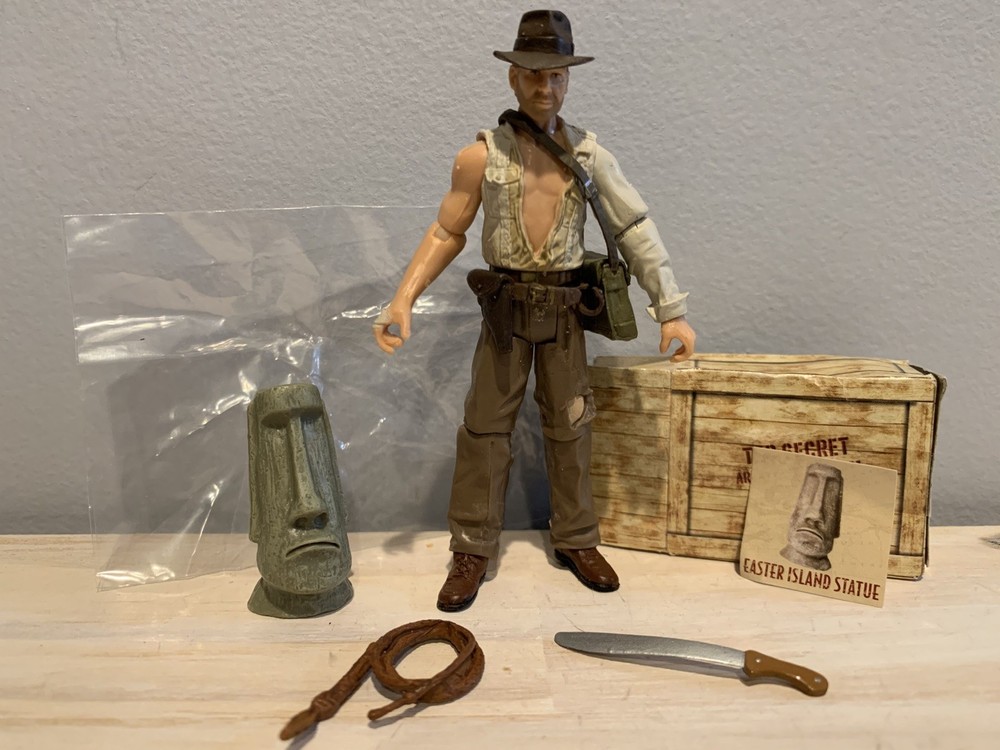 Indiana Jones 3.75” Temple of Doom Indiana Jones Figure Loose 100% Complete