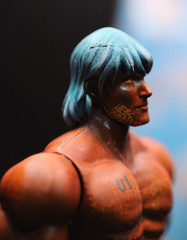 Custom MOTU-inspired Alternate Faker 200x Cartoon Origins Action Figure 5.5″