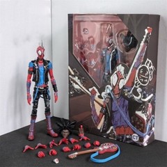 Spider Punk Spider Man : Across the Spider Verse 6″ Action Figure CT Toys Gift