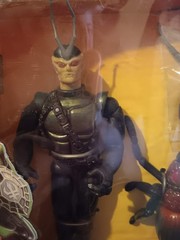 vintage 1984 Coleco SECTAURS Warriors of Symbion SKITO and TOXCID action figure