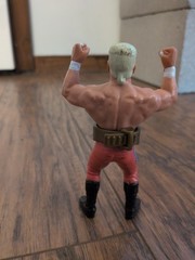 Galoob 1990 Sting WCW Series 1 Figure UK Exclusive Orange Pants Variant w/belt