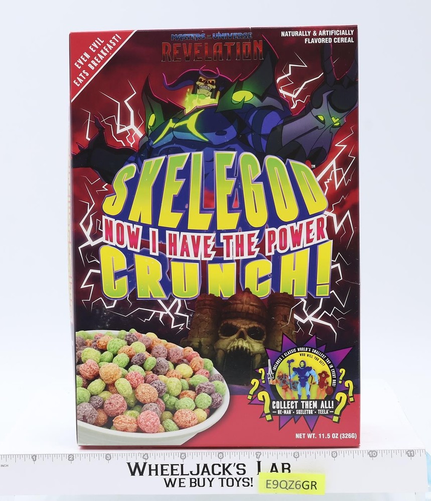 Skelegod Now I Have The Power of Crunch! MOTU Revelation 2021 Mattel NEW SEALED
