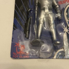 1995 Toy Island Terminator 2 T-1000 Action Figure SEALED. Card is bent