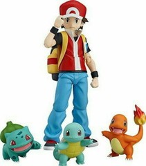 Max Factory figma Pokemon Red Trainer No.356 Pocket Monster Action Figure JAPAN