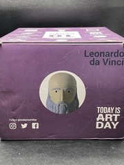Today Is Art Day Leonardo da Vinci Art History Heroes Collectible Action Figure