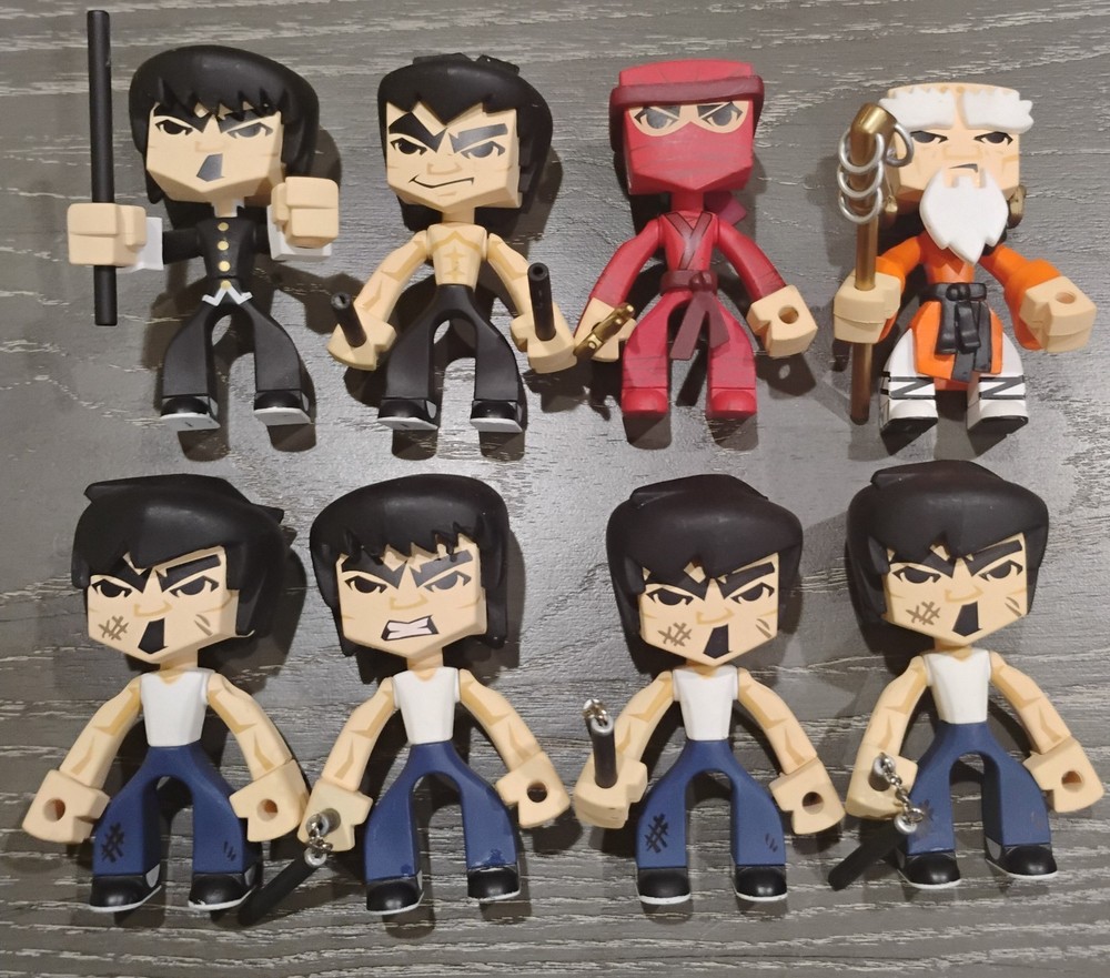 Bruce Lee 3inc Vinyl Action Figures Return Of The Dragon