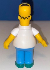 Playmates SIMPSONS Treehouse of Horror Kang Kodos Homer Spaceship Loose Complete