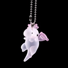 Qualia Clear Baby Dragon Keychain Figure Japan Blind Box 1 Random Gashapon Toy