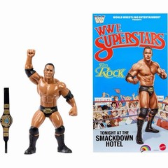 Mattel WWE Superstars LJN THE ROCK 1980’s 8″ Retro Figure 2026 – Presale