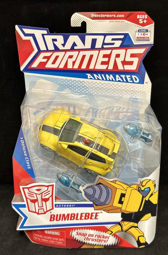 Transformers Animated Deluxe Class BUMBLEBEE – New Sealed Card MOSC (2008)