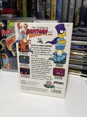 BARTMAN MEETS RADIOACTIVE MAN W/ BOX & MANUAL 1992 NINTENDO ORIGINAL