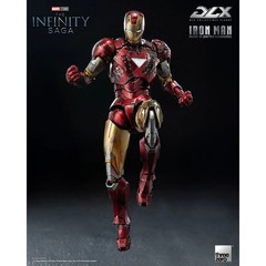 Threezero Marvel Infinity Saga Iron Man Mark 6 Battle Damaged DLX Action Figure