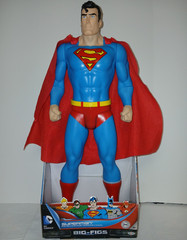 JAKKS Pacific DC Comics Superman Big-Figs 19in Action Figure w/ Cape, 7 POA