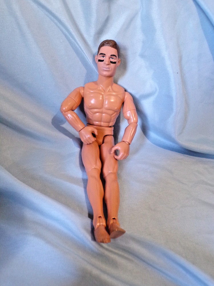 1993 1995 Hasbro GI Joe 12″ figure face paint no clothes