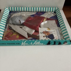 MATTEL 1964 -STOCK 0773 – VINTAGE KEN ALLAN COSTUME – KING ARTHUR – NEW