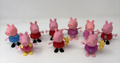Peppa Pig Toy Figures Bundle Lot Of 27 Daddy Mummy Grandpa Madame Gazelle Danny