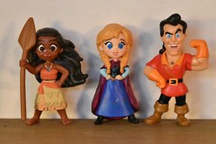 Disney 100 Years of Relentless Pursuit, 8-piece Figure Set hercules Anna