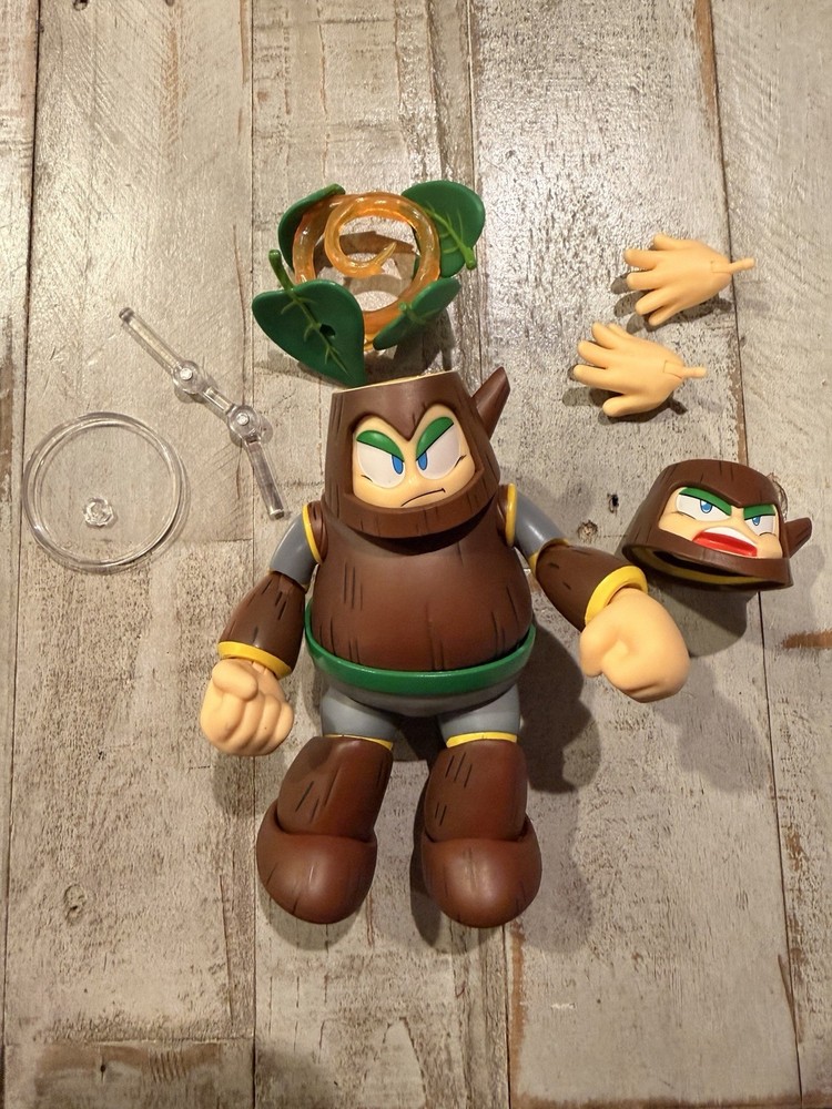 Jada Toys Mega Man Wood Man Action Figure